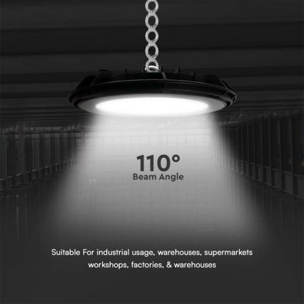 Iluminação de trabalho LED High Bay LED/200W/230V 6500K IP65