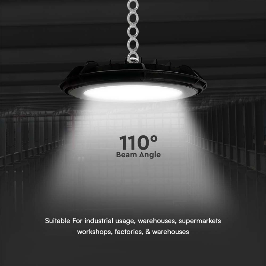 Iluminação de trabalho LED High Bay LED/200W/230V 6500K IP65