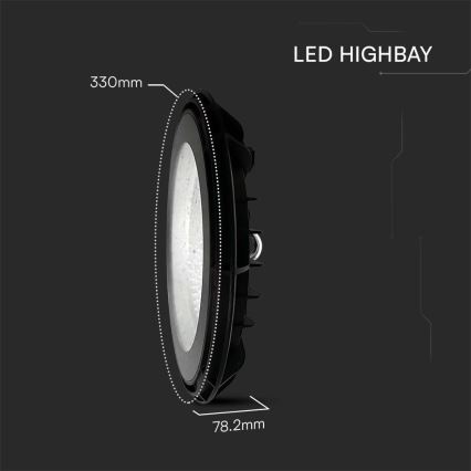 Iluminação de trabalho LED High Bay LED/200W/230V 6500K IP65