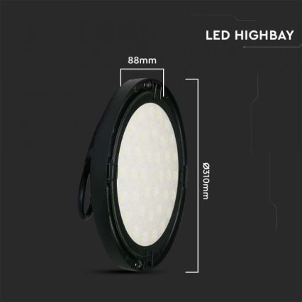 Iluminação de trabalho LED High Bay LED/200W/230V IP65 4000K