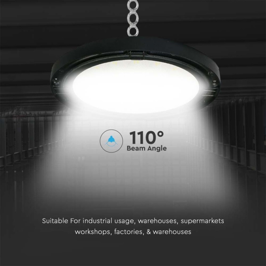 Iluminação de trabalho LED High Bay LED/200W/230V IP65 6500K