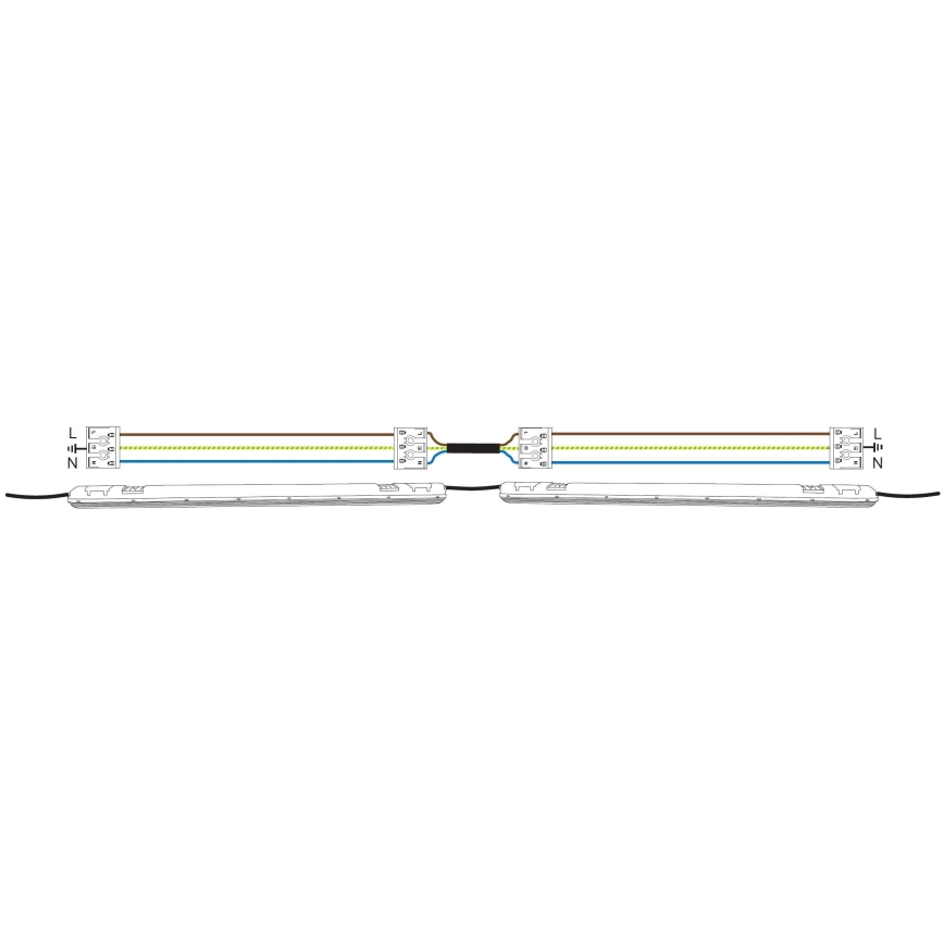 Iluminação de trabalho LED LED/33W/230V 4000K IP65