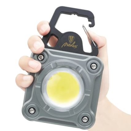 Iluminação de trabalho LED recarregável com regulação LED/15W/5V IPX4 1000 lm 2000 mAh