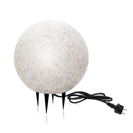 Iluminação decorativa exterior GARDEN BALL 1xE27/40W/230V IP65 d. 28 cm