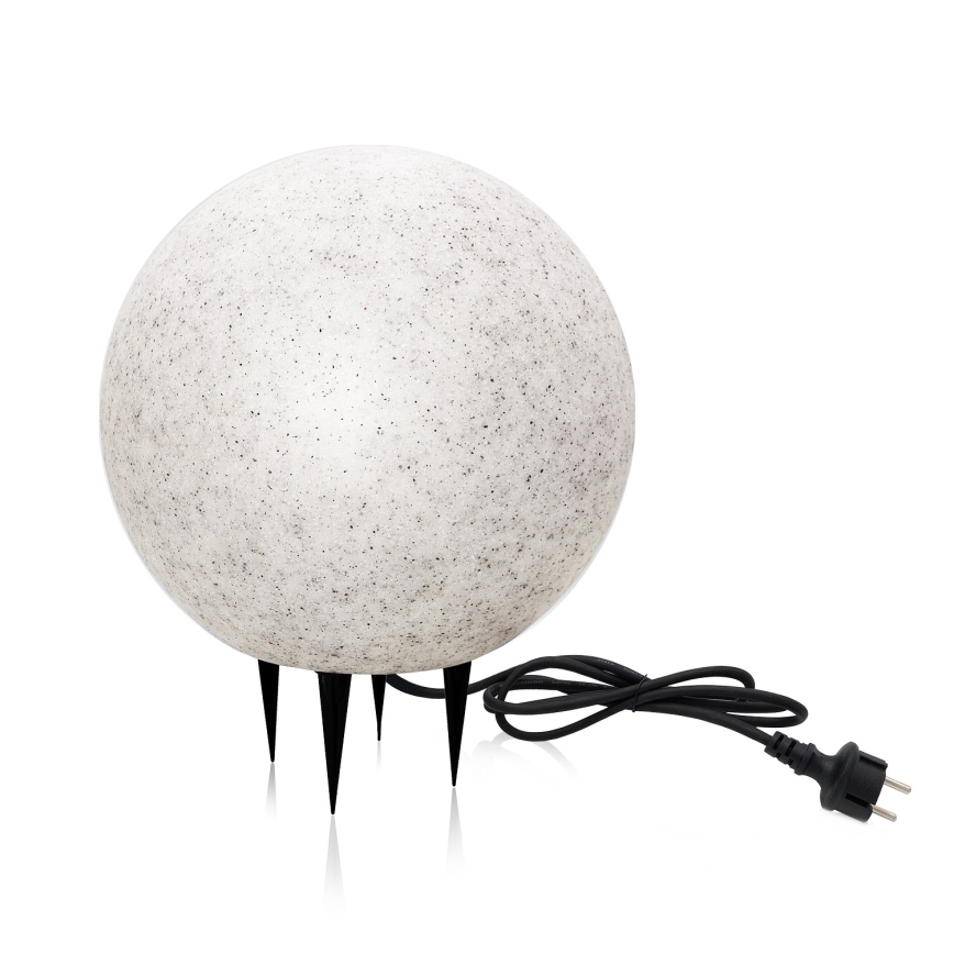 Iluminação decorativa exterior GARDEN BALL 1xE27/40W/230V IP65 d. 28 cm