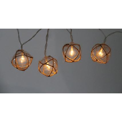 Iluminação decorativa LED AHNE 10xLED/2xAA