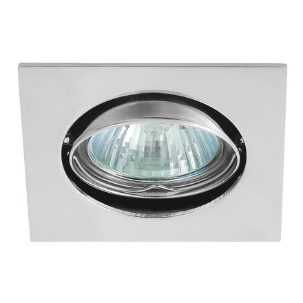 Iluminação embutida 1xGU5,3/50W/12V cromado mate