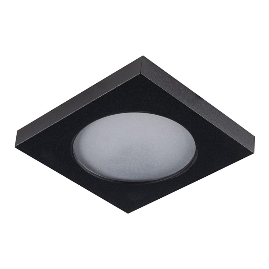 Iluminação embutida de casa de banho FLINI 10W IP44 preta