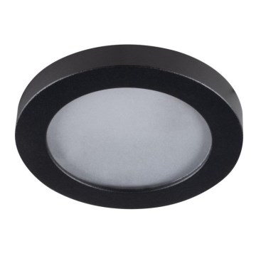 Iluminação embutida de casa de banho FLINI 10W IP44 preta