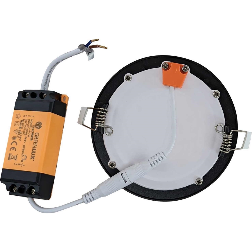 Iluminação embutida de casa de banho LED VEGA LED/6W/230V 2800K IP44