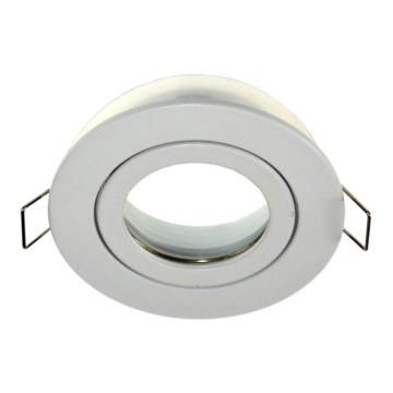Iluminação embutida de casa de banho QUATRO 1xGU10/30W/230V IP54 branco