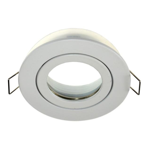 Iluminação embutida de casa de banho QUATRO 1xGU10/30W/230V IP54 branco