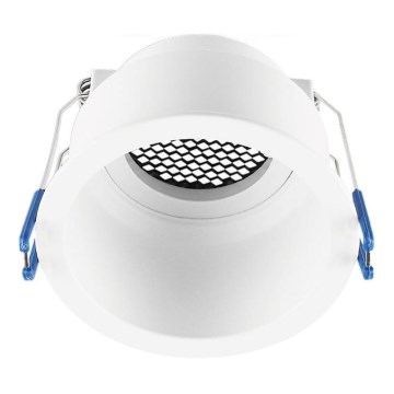 Iluminação embutida GU10 diâmetro 9 cm branco