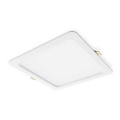 Iluminação embutida LED ATUEL LED/12W/230V 3000K 14,5x14,5 cm IP54