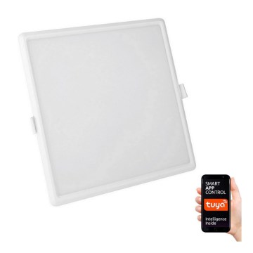 Iluminação embutida LED com regulação ALGINE LED/22W/230V Wi-Fi Tuya quadrada