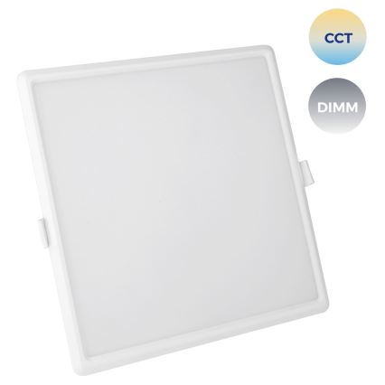 Iluminação embutida LED com regulação ALGINE LED/22W/230V Wi-Fi Tuya quadrada