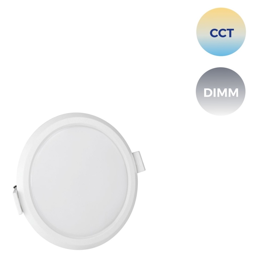 Iluminação embutida LED com regulação ALGINE LED/6W/230V Wi-Fi Tuya redonda