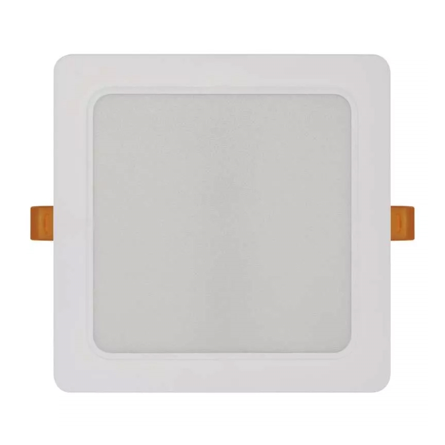 Iluminação embutida LED LED/18W/230V 17x17 cm branco