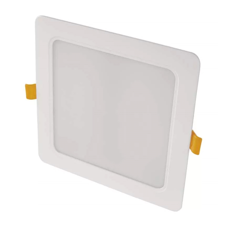Iluminação embutida LED LED/18W/230V 17x17 cm branco