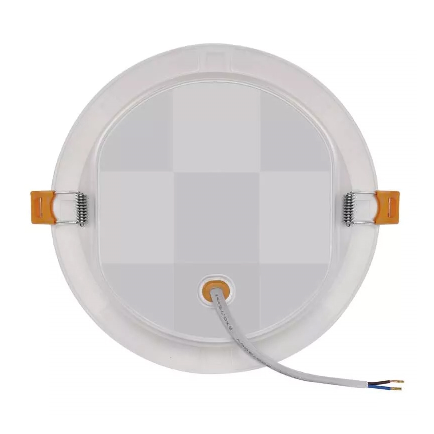 Iluminação embutida LED LED/18W/230V diâmetro 17 cm branco