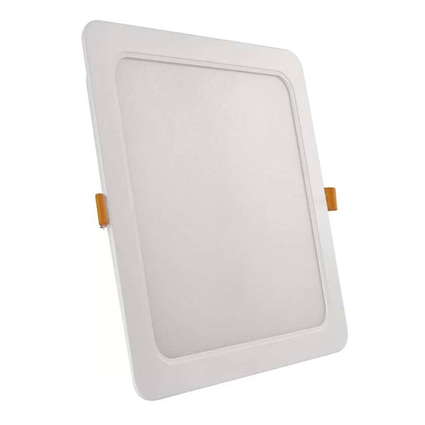 Iluminação embutida LED LED/24W/230V 22x22 cm branco