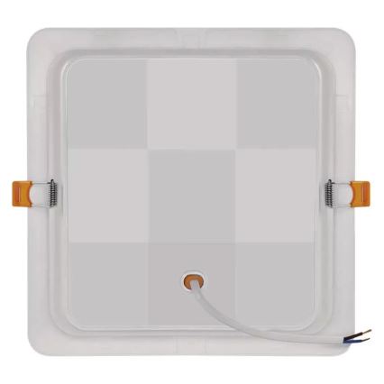 Iluminação embutida LED LED/24W/230V 22x22 cm branco