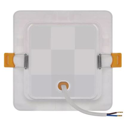 Iluminação embutida LED LED/9W/230V 12x12 cm branco