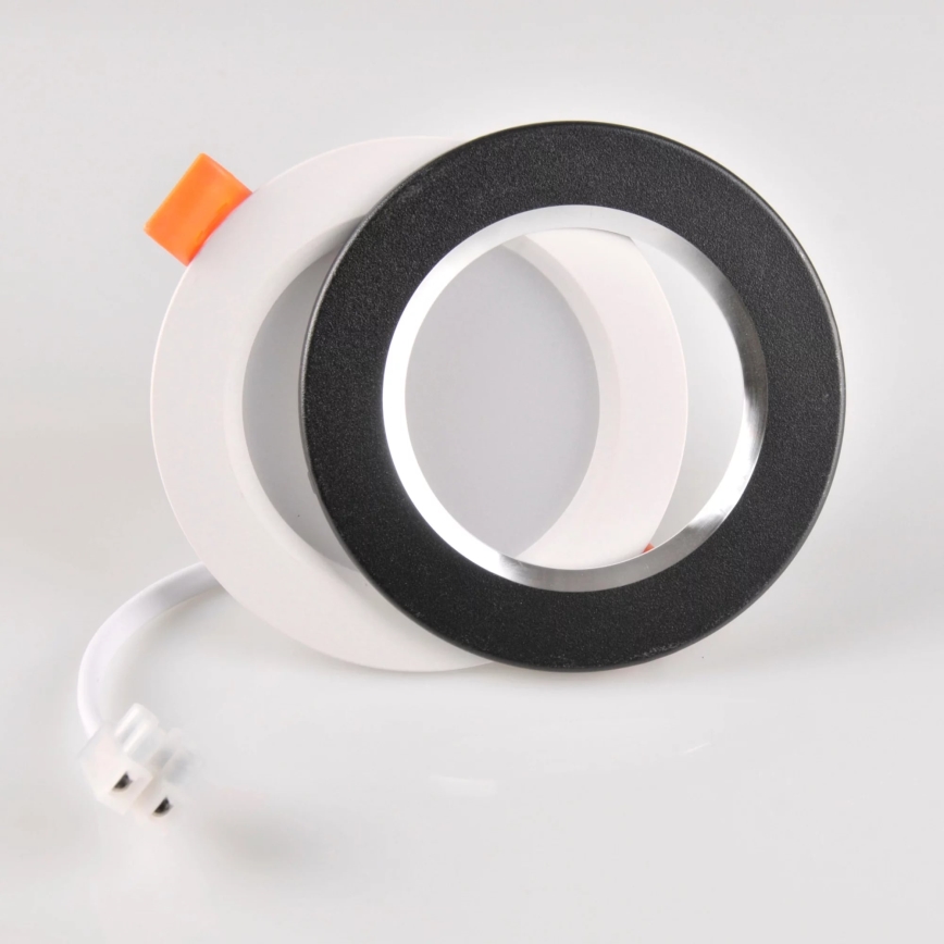 Iluminação embutida LED ZOE LED/4,8W/230V preto