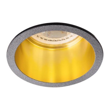 Iluminação embutida SPAG GU10/35W preto/dourado