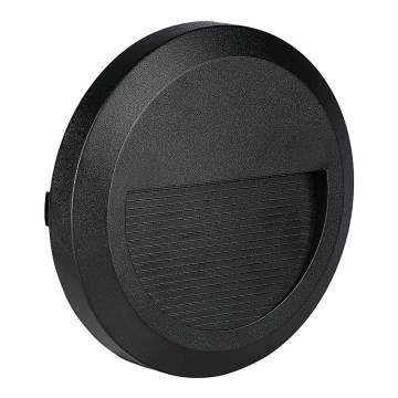 Iluminação exterior de escada LED LED/2W/230V IP65 3000K preto
