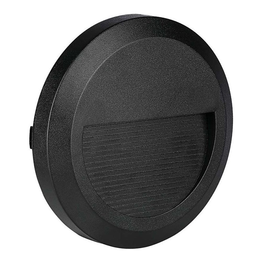 Iluminação exterior de escada LED LED/2W/230V IP65 3000K preto