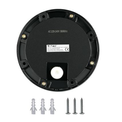 Iluminação exterior de escada LED LED/2W/230V IP65 3000K preto