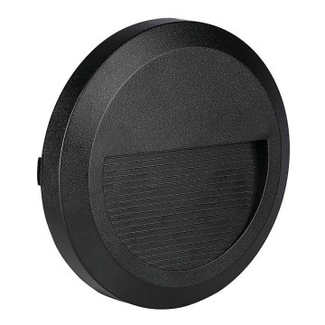 Iluminação exterior de escada LED LED/2W/230V IP65 4000K preto