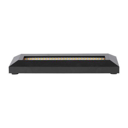 Iluminação exterior de escada LED LED/3W/230V IP65 3000K preto