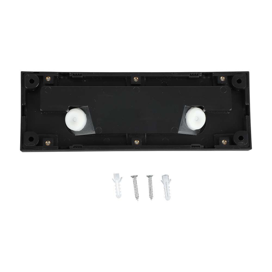 Iluminação exterior de escada LED LED/3W/230V IP65 4000K preto