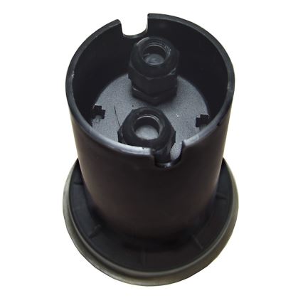 Iluminação exterior de orientação 1xGU10/35W/230V IP67 mate cromado