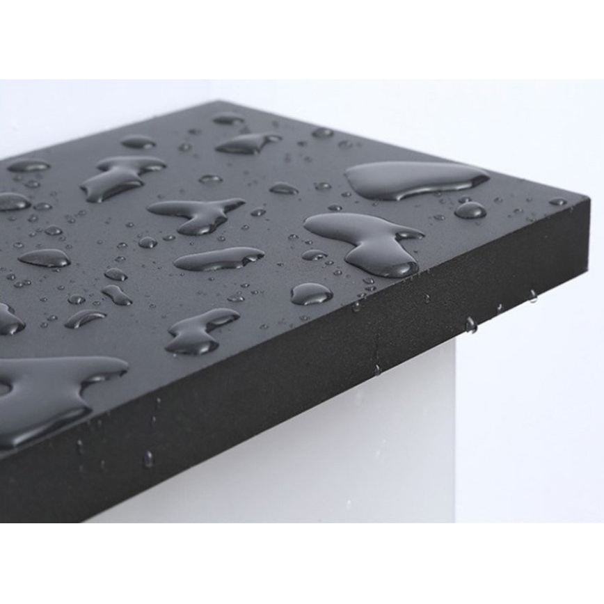 Iluminação de parede exterior LED com lâmpada e sensor de anoitecer NEELY 1xE27/9W/230V IP54 antracite