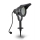 Iluminação exterior LED EASY CONNECT 1xGU10/10W/230V IP67 preto
