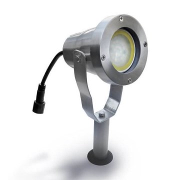 Iluminação exterior LED EASY CONNECT 1xGU10/4W/230V IP67 cromado mate