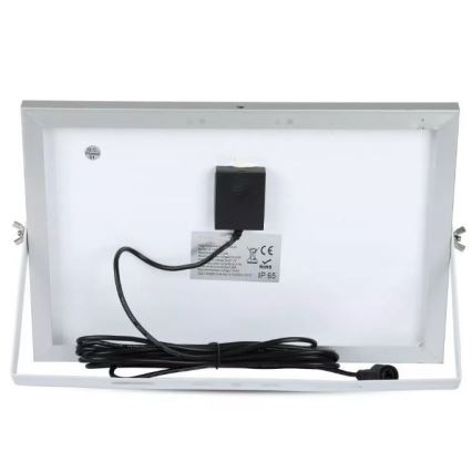 Iluminação exterior solar LED com regulação LED/12W/3,2V 6000K IP65 + CR