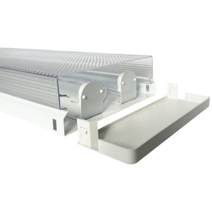 Iluminação fluorescente 2xG13/18W/230V 124 cm
