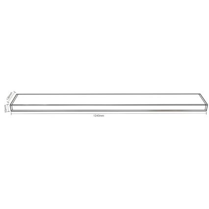Iluminação fluorescente T8 2xG13/18W/230V 124 cm