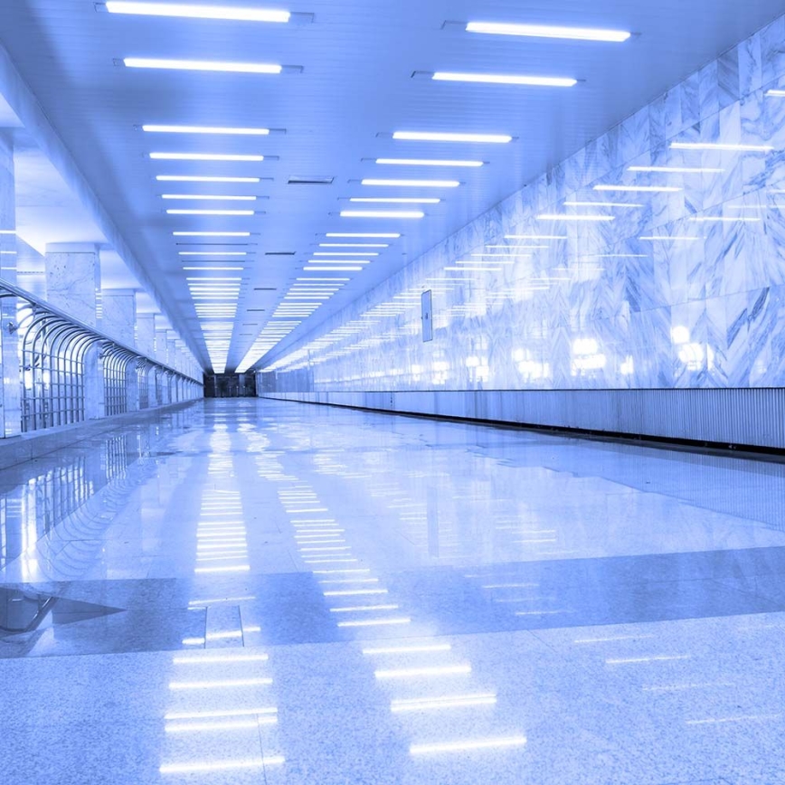 Iluminação fluorescente LED/20W/230V 6500K 60 cm branco