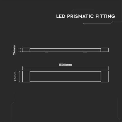 Iluminação fluorescente LED SAMSUNG CHIP LED/50W/230V 4000K