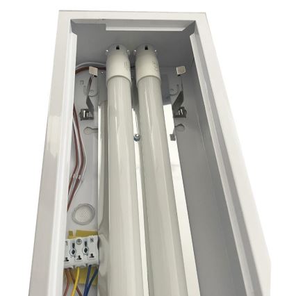 Iluminação fluorescente T8 2xG13/18W/230V 120 cm branco