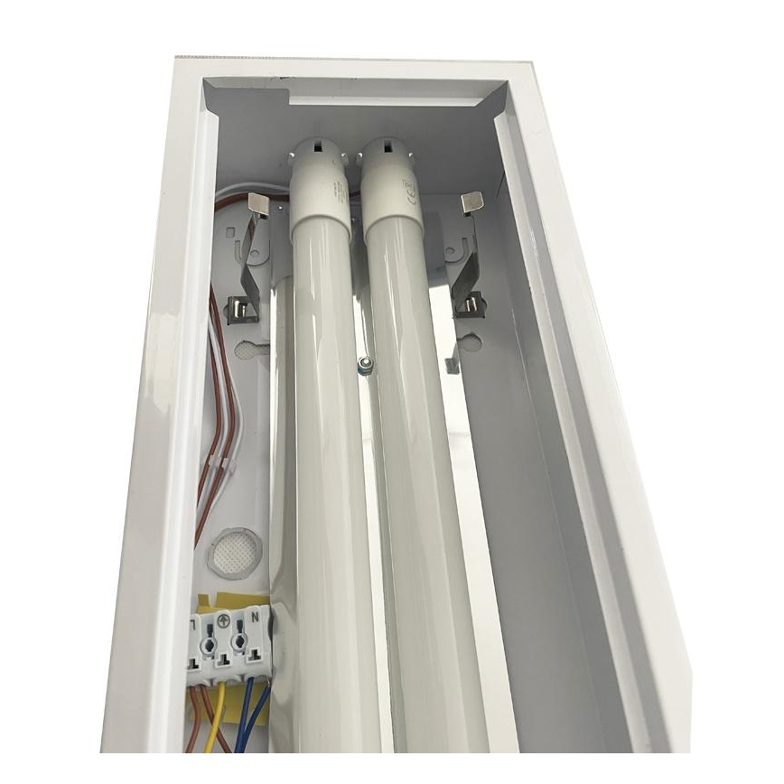 Iluminação fluorescente T8 2xG13/18W/230V 120 cm branco