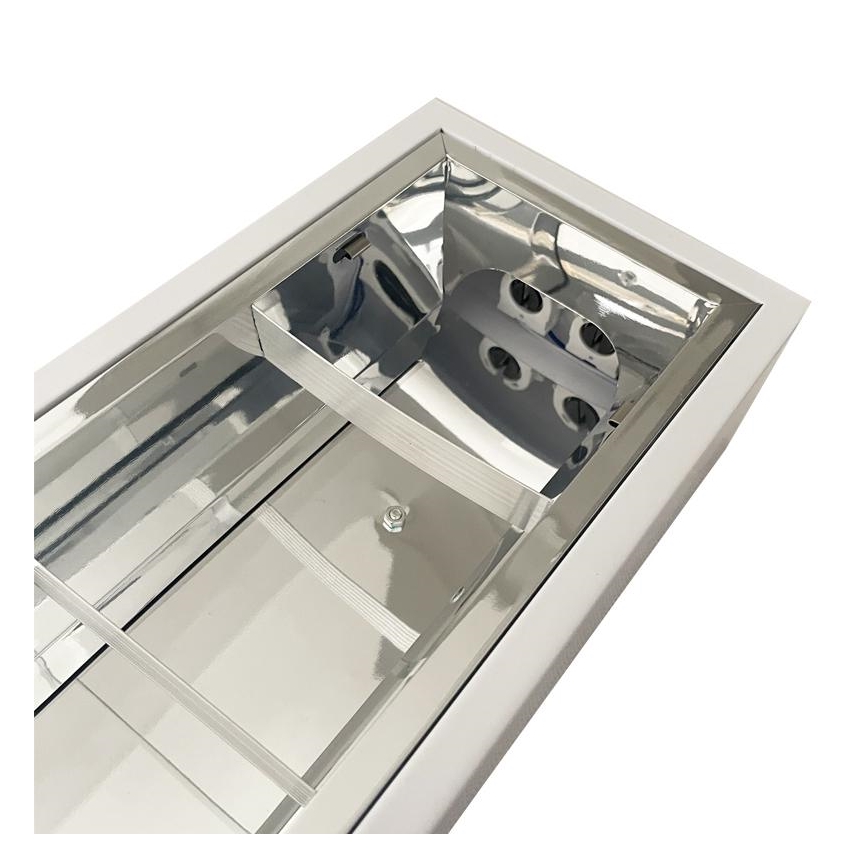Iluminação fluorescente T8 2xG13/18W/230V 120 cm branco