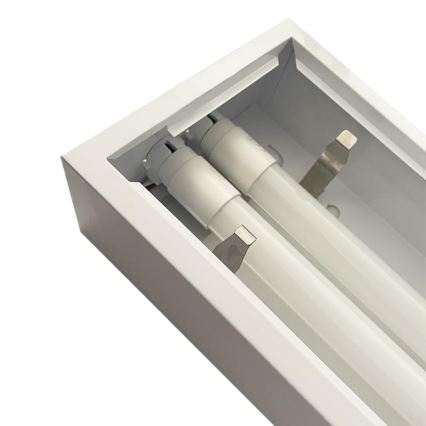 Iluminação fluorescente T8 2xG13/18W/230V 120 cm branco