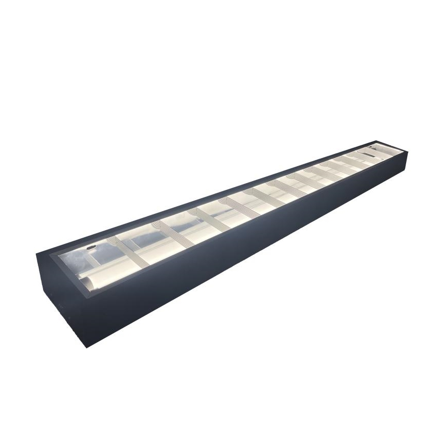 Iluminação fluorescente T8 2xG13/18W/230V 120 cm preto
