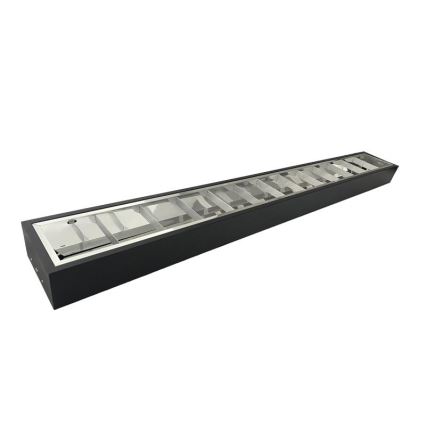 Iluminação fluorescente T8 2xG13/18W/230V 120 cm preto